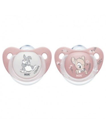NUK Pacifier, Disney,  Taille 2 (6-18 mois), Anatomical, Silicone 2-pack
