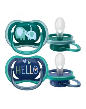 PHILIPS AVENT Ultra Air, Fopspeen 18+ maanden, Symmetrisch - siliconen