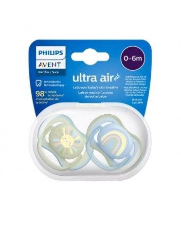 PHILIPS AVENT Ultra Air, Taille 1 (0-6 mois), Anatomique - Silicone