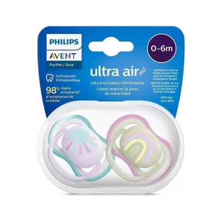 PHILIPS AVENT Ultra Air, Taille 1 (0-6 mois), Anatomique - Silicone