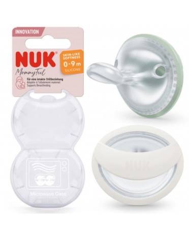 NUK speen, Mamy Feel, Groen/wit