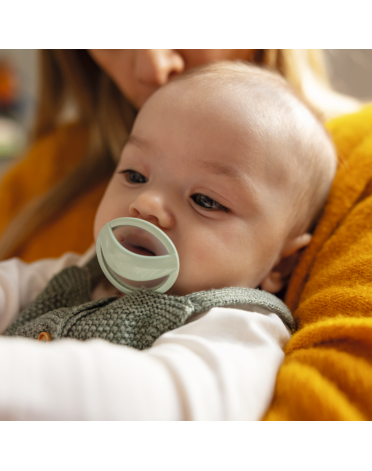 NUK speen, Mamy Feel, Groen/wit
