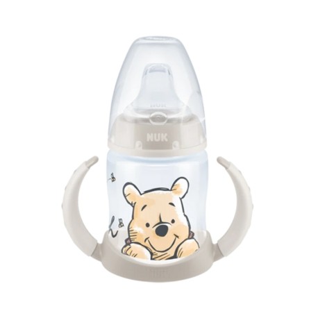 NUK First Choice+ Learner Bottle, Flessenspeen, Disney, 150 ml, Beige NUK First Choice+ Learner Bottle, Flessenspeen, Disney, 150 ml, Beige