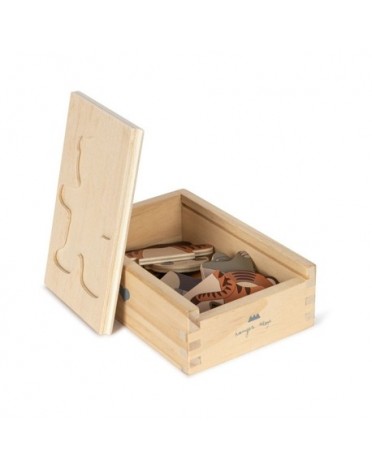 Konges Sløjd, Aankleedpuzzel, Animals