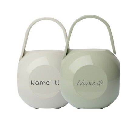 Fopspeendoos met naam, 2-pack, Verschillende kleuren beschikbaar