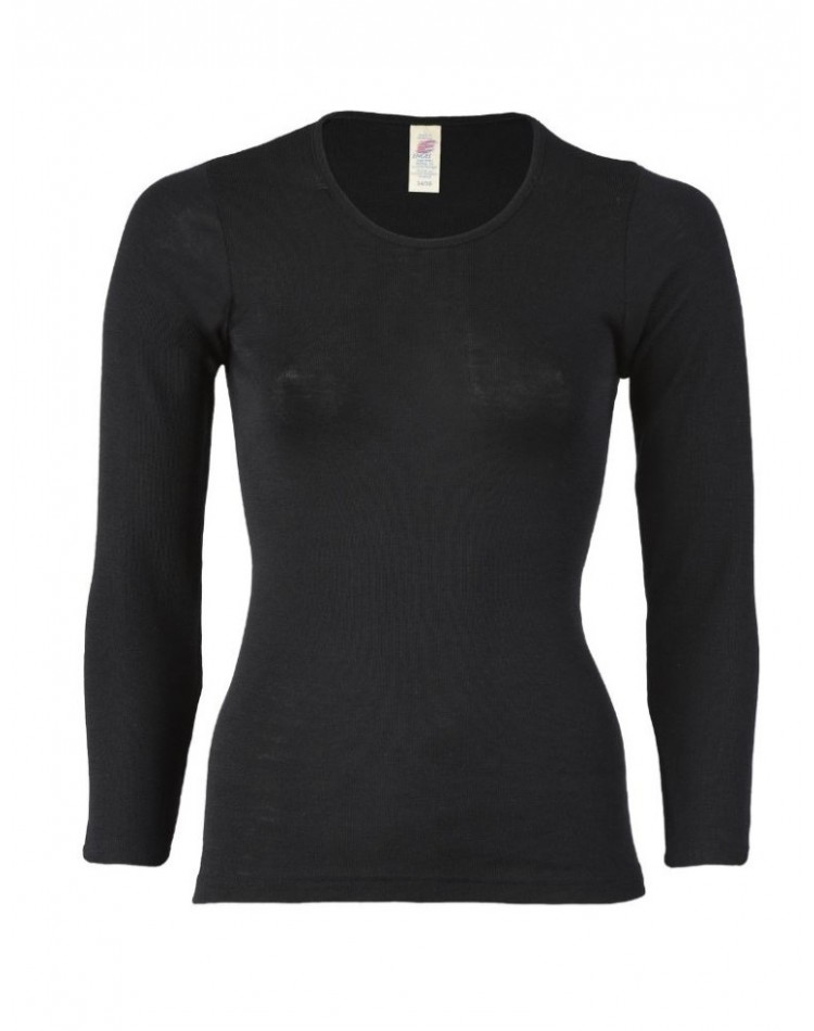 Dames shirt van merinoswol