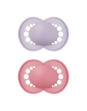 MAM Original 2 pak, Maat 3 (16-36 maanden), Symmetrisch - Silicone