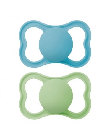MAM Air, pakketje van 2, Maat 3 (16-36 maanden), Symmetrisch/Silicone