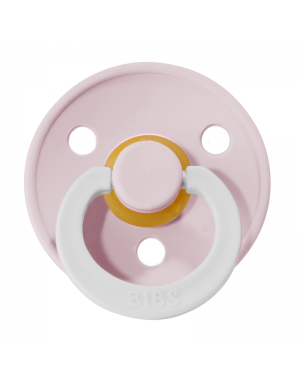 BIBS Colour, Taille 2 (6+ mois), Ronde - Latex, Tetine personnalisée