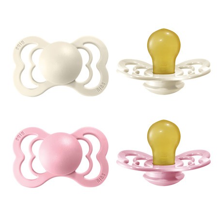 BIBS Supreme - 2er Pack,  Gr. 2 (Ab 6 Mon.), Symmetrisch - Latex