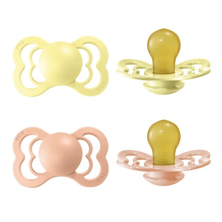 BIBS Supreme - 2er Pack,  Gr. 2 (Ab 6 Mon.), Symmetrisch - Latex