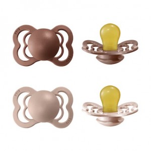 BIBS Supreme - 2er Pack,  Gr. 1 (0-6 Mon.), Symmetrisch - Latex