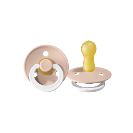 BIBS Colour - 2er Pack, Gr. 2 (6+ Mon.), Rund - Latex