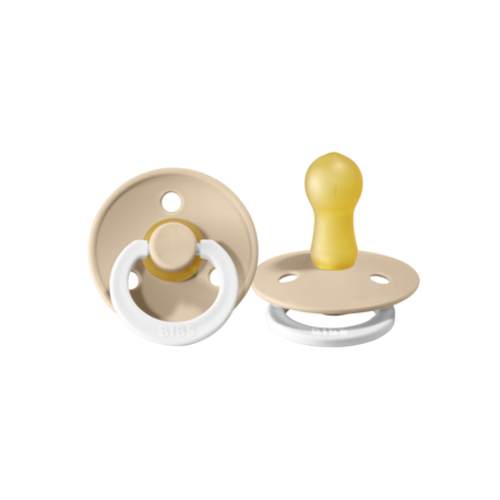 BIBS Colour - 2er Pack, Gr. 2 (6+ Mon.), Rund - Latex