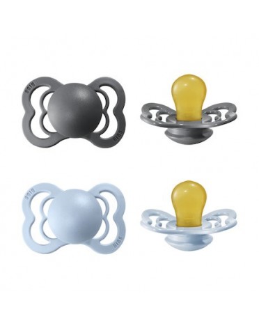 BIBS Supreme - 2er Pack,  Gr. 1 (0-6 Mon.), Symmetrisch - Latex