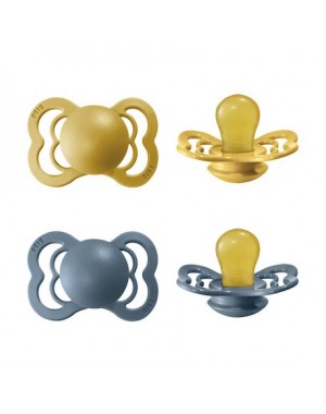 BIBS Supreme - 2er Pack,  Gr. 1 (0-6 Mon.), Symmetrisch - Latex