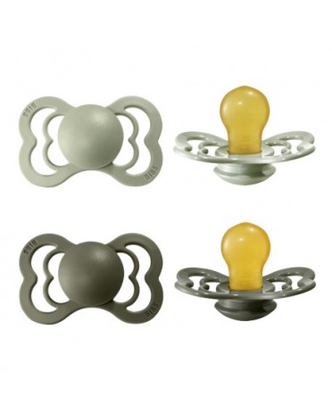 BIBS Supreme - 2er Pack,  Gr. 2 (Ab 6 Mon.), Symmetrisch - Latex