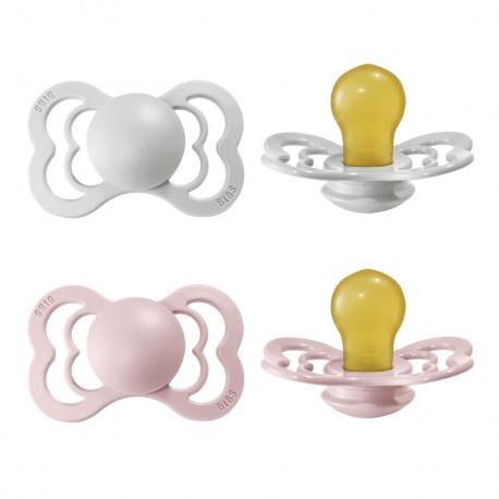 BIBS Supreme - 2er Pack,  Gr. 2 (Ab 6 Mon.), Symmetrisch - Latex