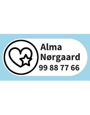 Namensetiketten