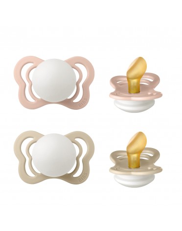BIBS Couture - 2er Pack,  Gr. 1 (0-6 Mon.),  Anatomisch - Latex