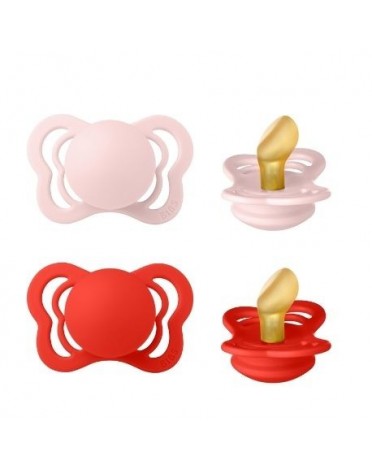 BIBS Couture - 2er Pack,  Gr. 1 (0-6 Mon.),  Anatomisch - Latex