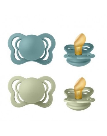BIBS Couture - 2er Pack,  Gr. 1 (0-6 Mon.),  Anatomisch - Latex