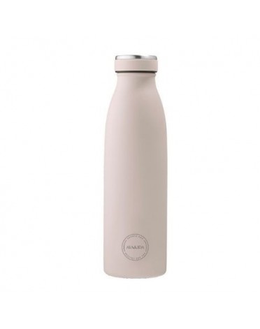 Aya&Ida,  Drinking Bottle, Trinkflasche mit Deckel, 500 ml,  Soft Rose