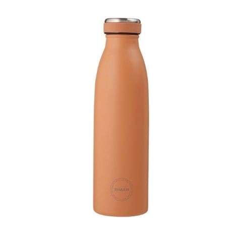 Aya&Ida,  Drinking Bottle, Trinkflasche mit Deckel, 500 ml,  Organic Peach