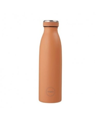 Aya&Ida,  Drinking Bottle, Trinkflasche mit Deckel, 500 ml,  Organic Peach
