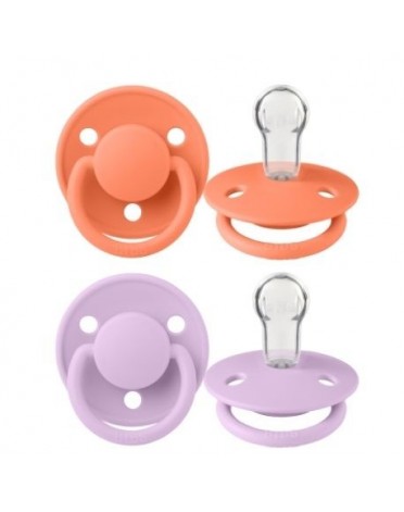 BIBS De Lux - 2er Pack,  One size (0-36 Mon.), Rund - Silikon