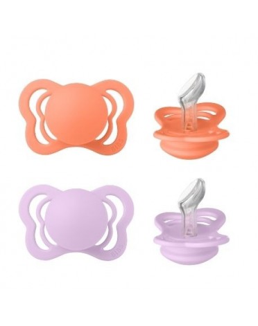 BIBS Couture - 2er Pack,  Gr. 1 (0-6 Mon.), Anatomisch - Silikon