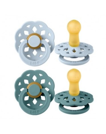 BIBS Boheme - 2er Pack,  Gr. 2 (6+ Mon.), Rund - Latex