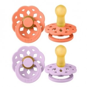 BIBS Boheme - 2er Pack,  Gr. 2 (6+ Mon.), Rund - Latex