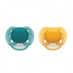PHILIPS AVENT Ultra Soft, Gr. 2 (6-18 Mon.), Symmetrisch - Silikon