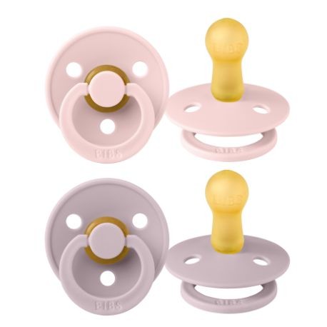 BIBS Colour - 2er Pack, Gr. 2 (6+ Mon.), Rund - Latex