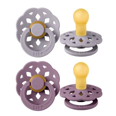 BIBS Boheme - 2er Pack,  Gr. 1 (0-6 Mon.), Rund - Latex