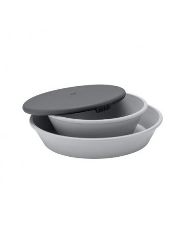 BIBS MINI MEAL, Essgeschirr, Teller-Set, 3 Teile
