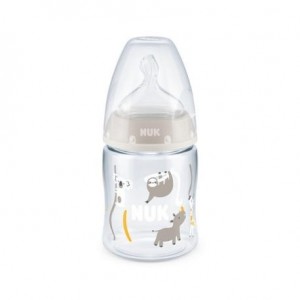 NUK  First Choice, Babyflasche, Weiß, 0-6 Mon.