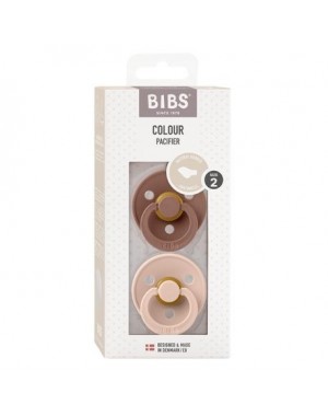 BIBS Colour 2er Pack, Gr. 2 (6+ Mon.), Anatomisk - Latex