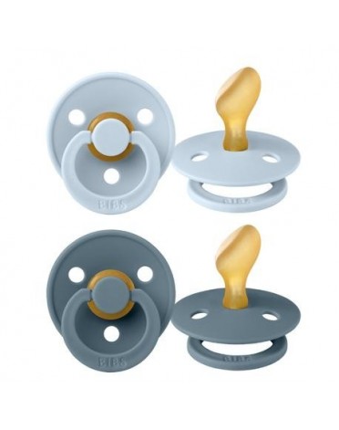 BIBS Colour 2er Pack, Gr. 2 (6+ Mon.), Anatomisk - Latex