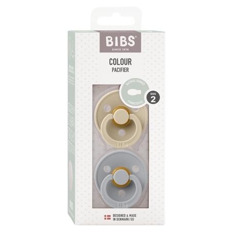 BIBS Colour 2er Pack, Gr. 2 (6+ Mon.), Symmetrisch - Latex