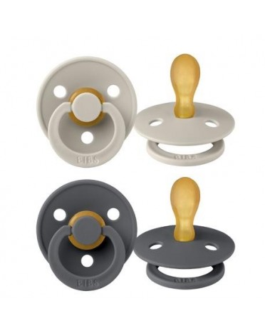 BIBS Colour 2er Pack, Gr. 2 (6+ Mon.), Symmetrisch - Latex