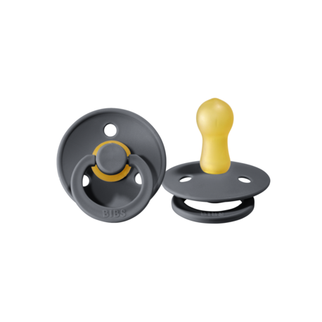 BIBS Colour - 2er Pack, Gr. 2 (6+ Mon.), Rund - Latex