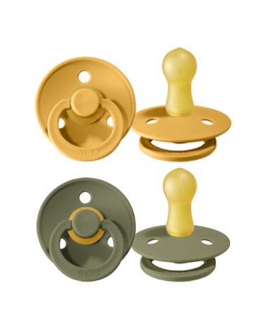 BIBS Colour - 2er Pack, Gr. 2 (6+ Mon.), Rund - Latex