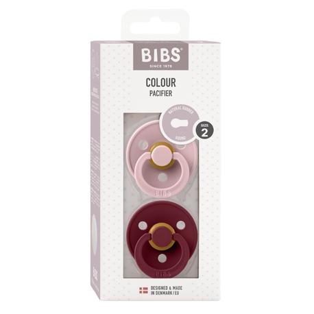BIBS Colour - 2er Pack, Gr. 2 (6+ Mon.), Rund - Latex
