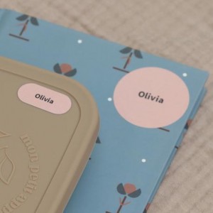 80 Namensetiketten, Senioren, Gemischtes Set