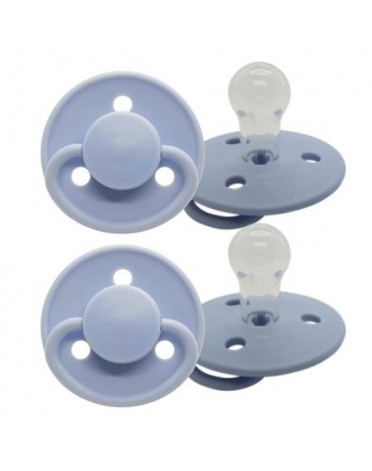 MININOR 2er pack, Gr. 2 (Ab 6 Mon.), Rund - Silikon
