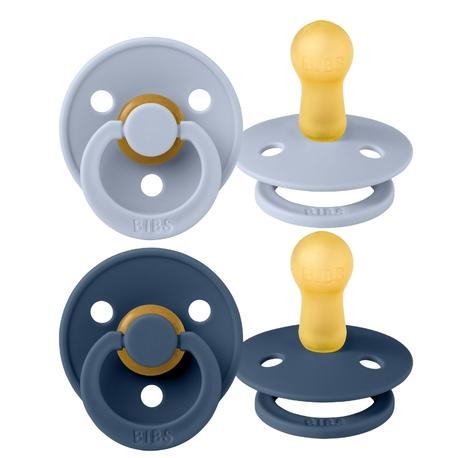 BIBS Colour - 2er Pack, Gr. 2 (6+ Mon.), Rund - Latex