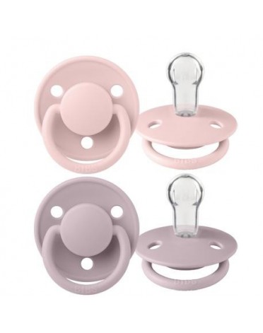 BIBS De Lux - 2er Pack,  One size (0-36 Mon.), Rund - Silikon