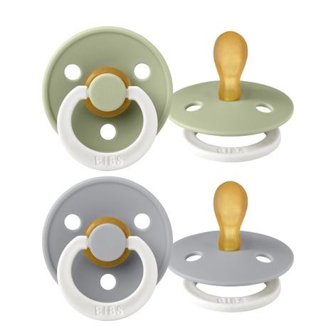 BIBS Colour 2er Pack,  Gr. 1 (0-6 Mon.), Symmetrisch - Latex
